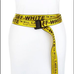 Classical Industrial Off-white Belt only worn 3x